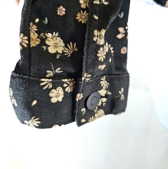 Nwot Celebrity Pink M Crop Floral Jacket - Picture 6 of 8